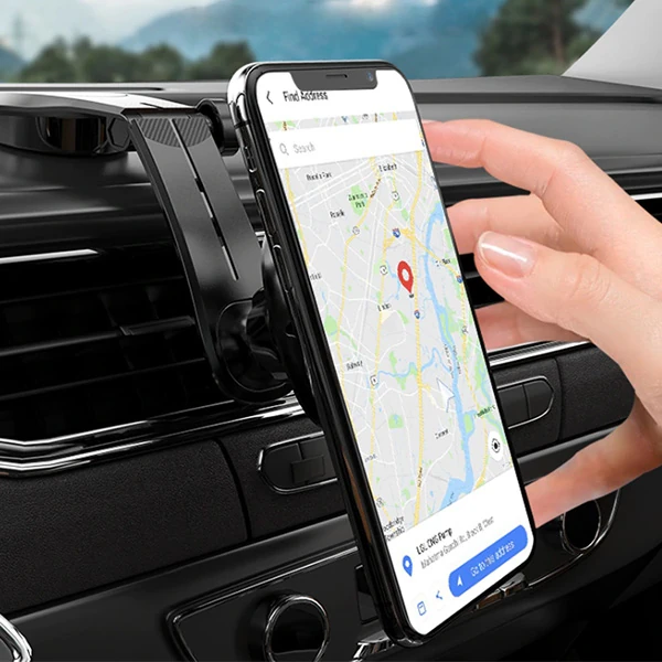 FLOVEME Manyetik Dashboard Mıkantıslı Araç Telefon Tutucu-(5775) - Siyah