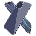 İPhone 12 Pro Max 6.7 Anti-Drop Silikon Kılıf Shockproof Şeffaf  kılıf-(5775) - Şeffaf 2