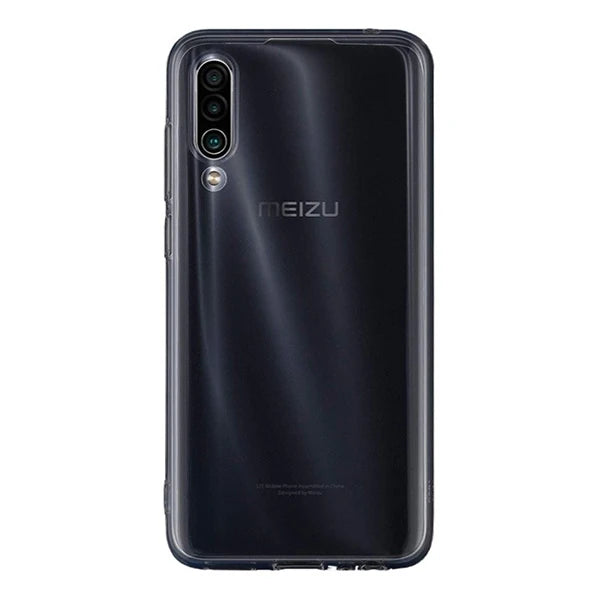 Meizu 16XS  Kamera Korumalı Fit Silikon Kılıf-(5775) - Şeffaf 2