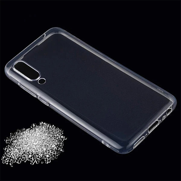 Meizu 16XS  Kamera Korumalı Fit Silikon Kılıf-(5775) - Şeffaf 2