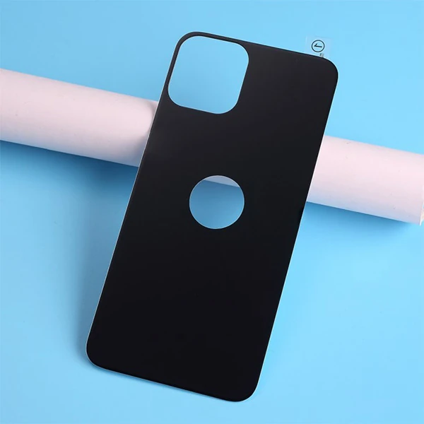 İPhone 11 Pro Max  6.5 inch Full Arka Koruma Tempered Kırılmaz Cam-(5775) - Beyaz