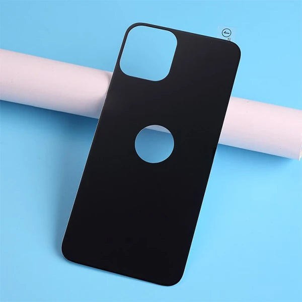 İPhone 11 Pro Max  6.5 inch Full Arka Koruma Tempered Kırılmaz Cam-(5775) - Beyaz