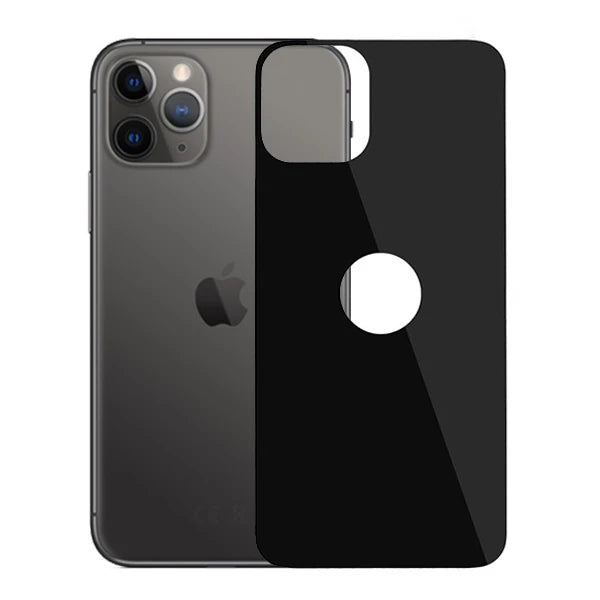 İPhone 11 Pro Max  6.5 inch Full Arka Koruma Tempered Kırılmaz Cam-(5775) - Beyaz