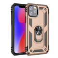 Ally iPhone 11 Pro 5.8 inch Yüzüklü Kılıf Armor Shockproof Ring kılıf-(5775) - Gold