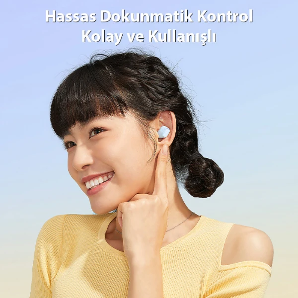 Baseus Bowie WM02 True Wireless Bluetooth Kulaklık-(5775) - Siyah