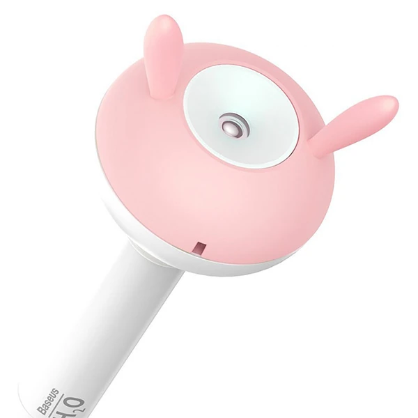 Baseus Magic wand Ev Ofis Nemlendirici Aroma Yayıcı+ Gece Lambası-(5775) - Pembe
