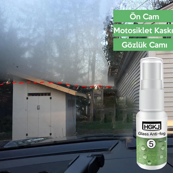 HGKJ 5 20ml Buğu Önleyici Buhar Engelleyici Araba Cam Temizleyici Anti Fog Agent-(5775) - RZ