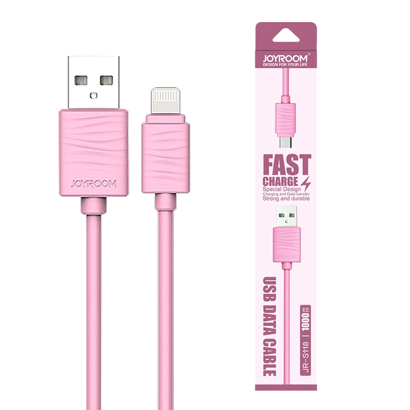 Joyroom İphone Lightning  1metre Hızlı Şarj Usb Kablo-(5775) - Siyah