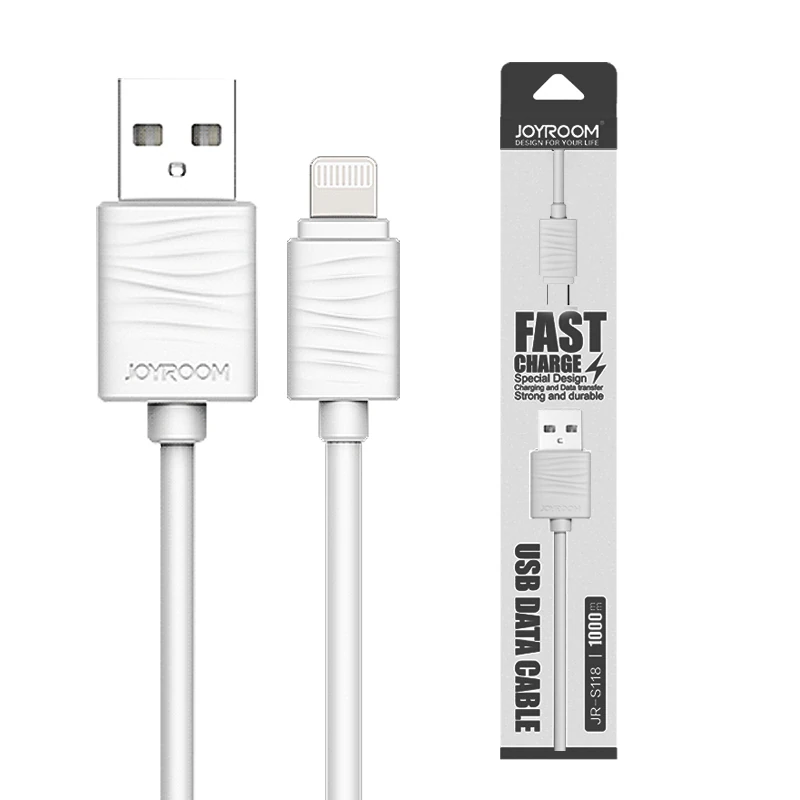 Joyroom İphone Lightning  1metre Hızlı Şarj Usb Kablo-(5775) - Siyah