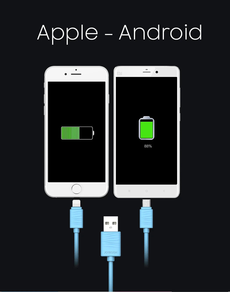 Joyroom İphone Lightning  1metre Hızlı Şarj Usb Kablo-(5775) - Siyah