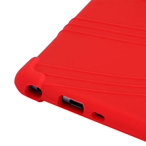 Lenovo Tab E10 TB-X104F Tab 4 10.1 Inch Tablet Standlı Silikon Kılıf-(5775) - Yeşil