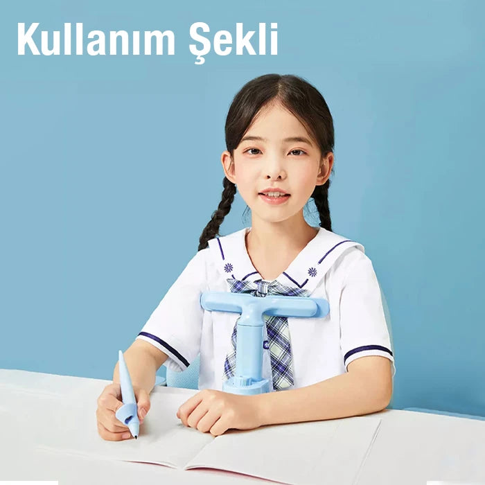 Ally Anti-Miyop Çocuk Oturuş ve Duruş Düzeltici Stand-(5775) - Pembe