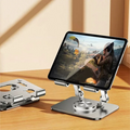 Ally H07 Katalanabilir Alüminyum Tablet ve Telefon Tutucu Standı-(5775) - Gri