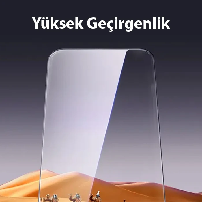 Baseus iPhone 15 HD Tempered Full Koruma Cam Ekran Koruyucu-(5775) - Şeffaf 2