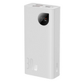 Baseus Adaman2 Digital Display 10000mAh 30W Powerbank Taşınabilir Şarj Cihazı VOOC Edition-(5775) - Beyaz