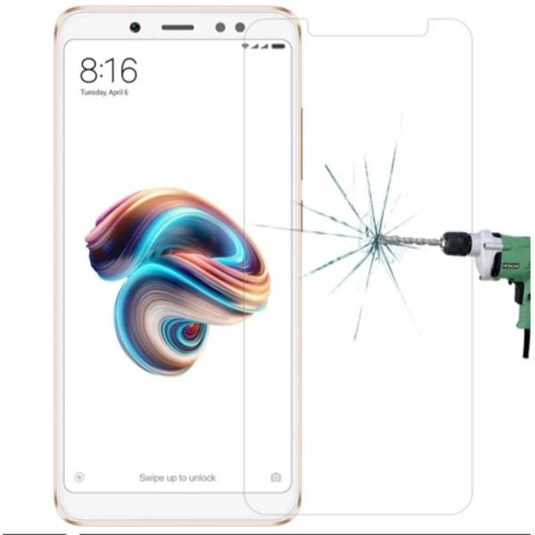 Xiaomi Redmi 5+ Plus Kırılmaz Cam Ekran Koruyucu-(5775) - Şeffaf 2
