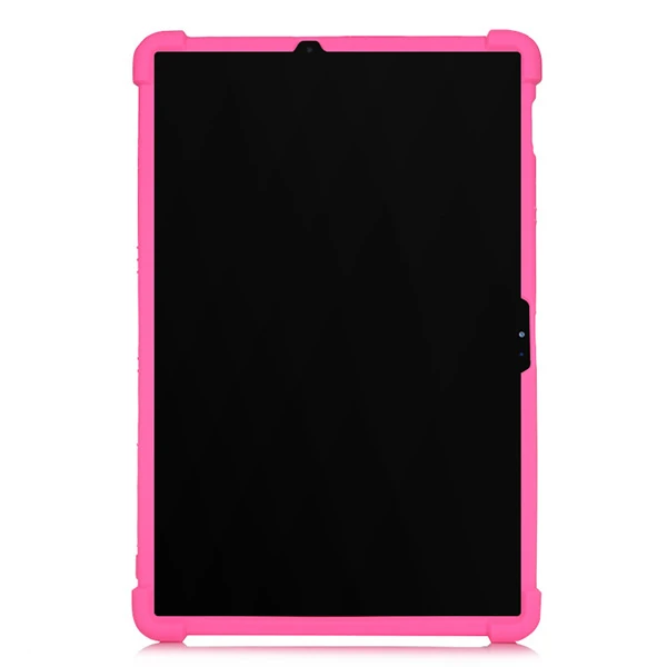 ALLY Galaxy Tab S8 S7 T870 /  T875 11 inç Standlı Silikon Kılıf-(5775) - Siyah