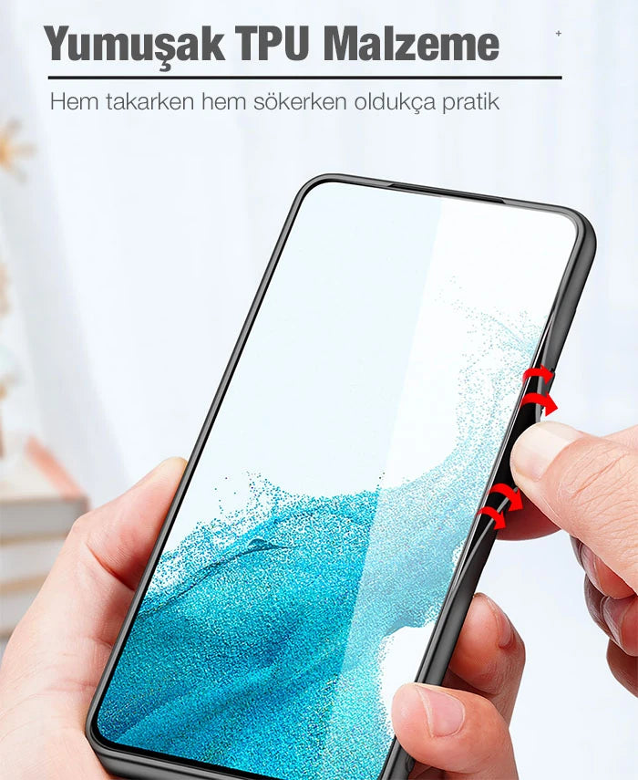 Dux Ducis Fino Serisi Xiaomi Mi 11 Kılıf Premium Dokuma Silikon Kılıf-(5775) - Siyah