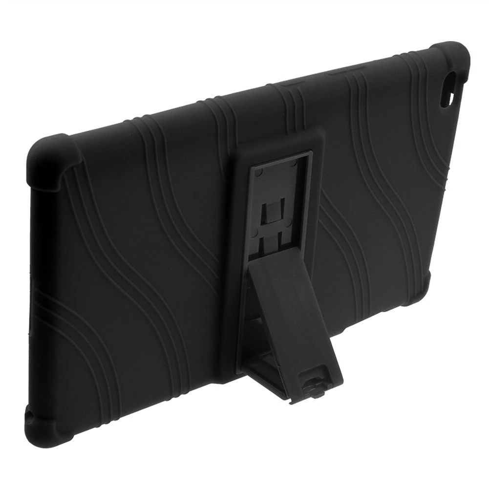 Lenovo Tab 4 8 (tb-8504 Standlı Silikon Kılıf Ultra Koruma Kılıf-(5775) - Açık Mavi