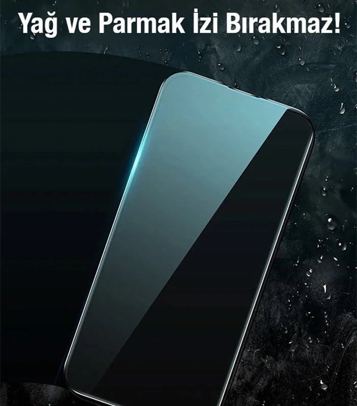 Baseus Crystal iPhone 15 Plus Privacy Full Koruma Tempered Cam Ekran Koruyucu 2 Adet Set-(5775) - Şeffaf 2
