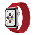 Ally Apple Watch 7-8 45mm 6-5-4 44mm Kayış Kordon Metal Milano Loop 3-2-1 42mm-(5775) - Şampanya Rengi