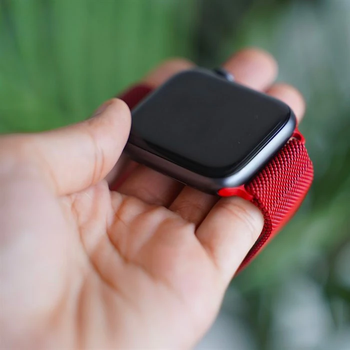 Ally Apple Watch 7-8 45mm 6-5-4 44mm Kayış Kordon Metal Milano Loop 3-2-1 42mm-(5775) - Bronz