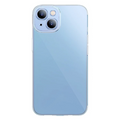Baseus Simple Case iPhone 14 6.1 Kamera Korumalı İnce Silikon Şeffaf Kılıf-(5775) - Şeffaf 2