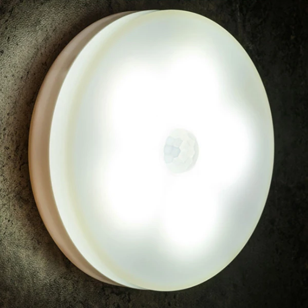 ALLY Akıllı Led Sensorlu Otomatik Usb Şarj Edilebilir Gece Lambası Led-(5775) - Beyaz