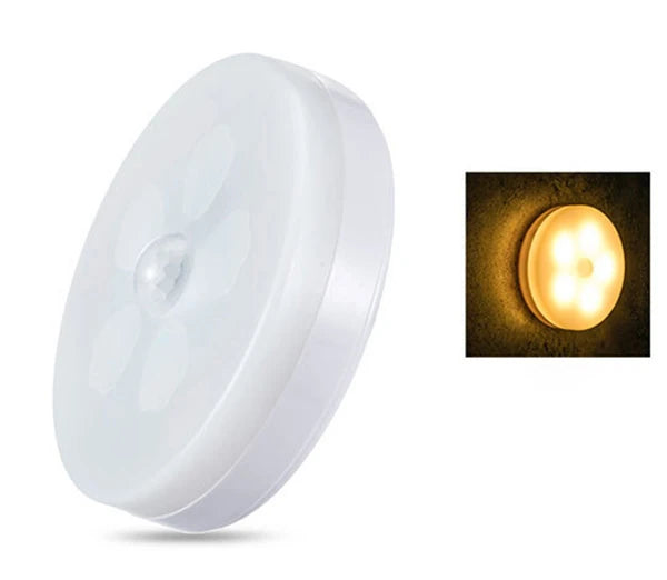 ALLY Akıllı Led Sensorlu Otomatik Usb Şarj Edilebilir Gece Lambası Led-(5775) - Beyaz