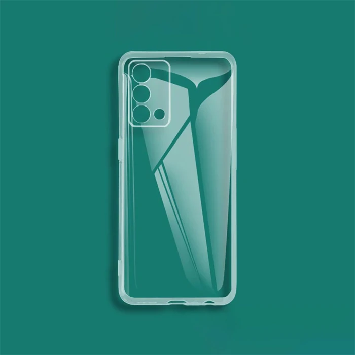 Ally OPPO K9 5G Kılıf Kamera Korumalı Ultra İnce Şeffaf Silikon Kılıf-(5775) - Şeffaf 2