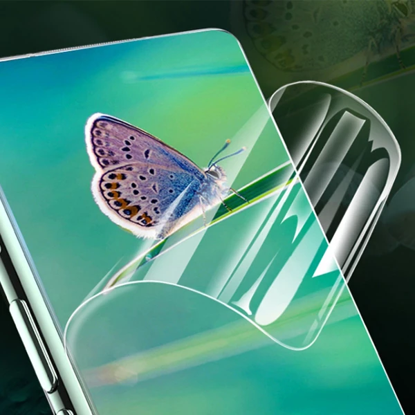 SM Galaxy S21+ Plus-S20+ Plus Full Membran Nano Hidrojel Film Ekran Koruyucu-(5775) - Şeffaf 2