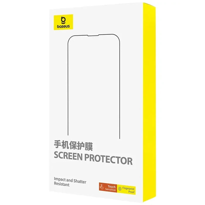 Baseus Corning iPhone 15 Pro Full Koruma Eye-Protection Tempered Cam Ekran Koruyucu-(5775) - Şeffaf 2