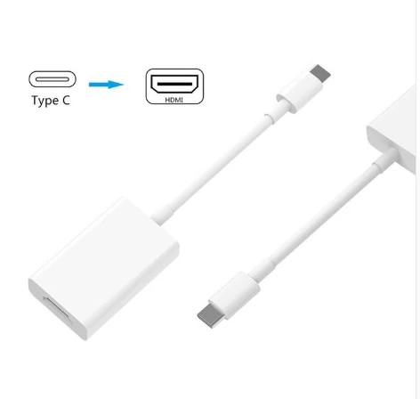 Ally 4k Type C Hdmi Görüntü Aktarma Adeptörü-(5775) - Beyaz