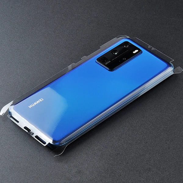 Huawei P30 Pro Hidrojel Hayalet Arka Tam Kaplama Film-(5775) - Şeffaf 2