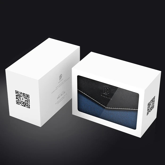 Dux Ducis Mix Series Apple Airpods 3 için Premium Mıknatıslı Deri Kılıf-(5775) - Siyah