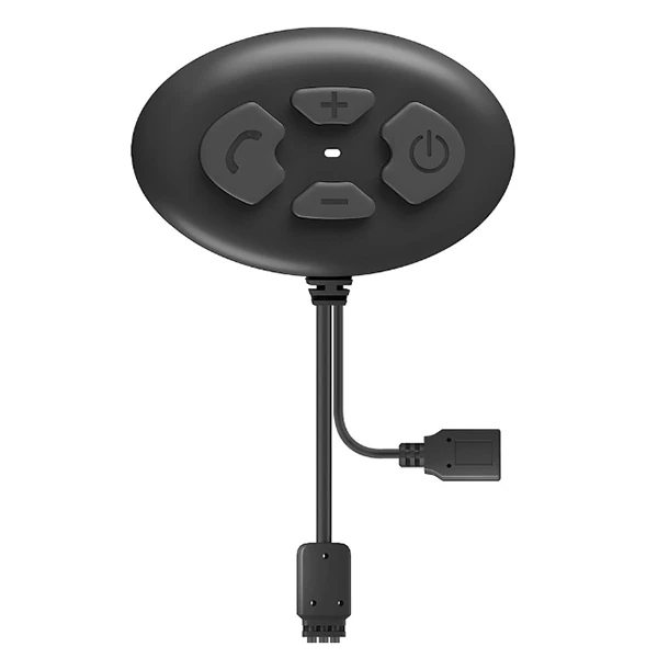 ALLY DK11 Motosiklet Kask Kulaklık Bluetooth 5.0 Kulaklık FM Radyo IP54 Su Geçirmez Otomatik Cevap-(5775) - Siyah