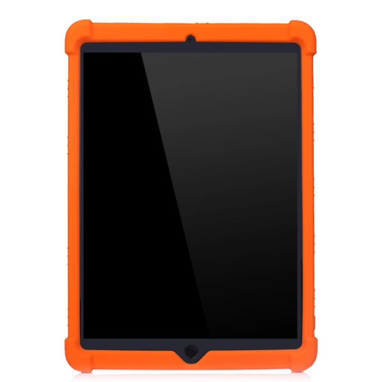 İPad 7 10.2 inch- İPad Air 3 10.5 inch Kılıf Standlı Darbe Emici Silikon Kılıf-(5775) - Yeşil