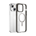 Dux Ducis Clin Mag Series iPhone 14 Plus 6.7 Magsafe Uyumlu Manyetik Silikon Kılıf-(5775) - Gri