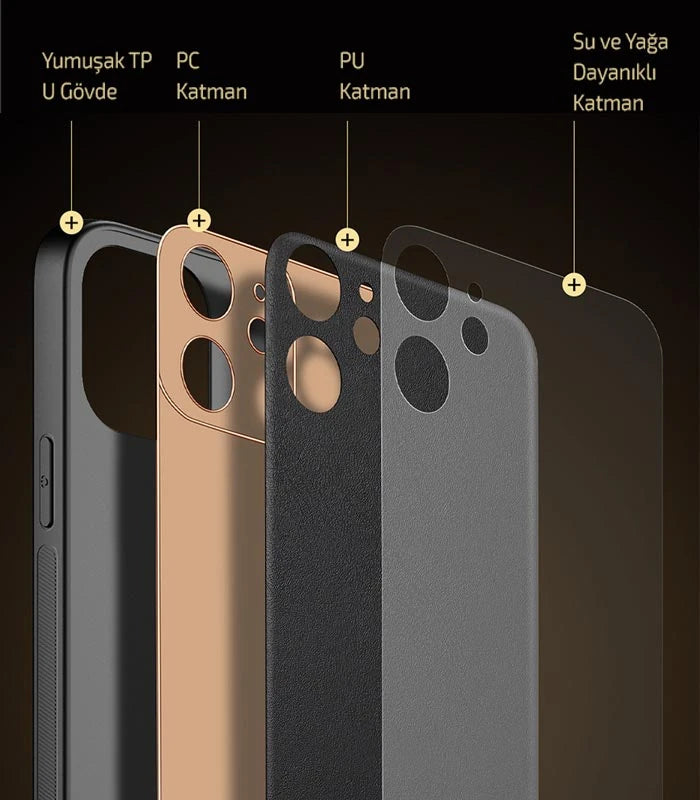 Dux Ducis iPhone 12 6.1 Kılıf Yolo Series Premium Arka Koruma Kılıf-(5775) - Kırmızı