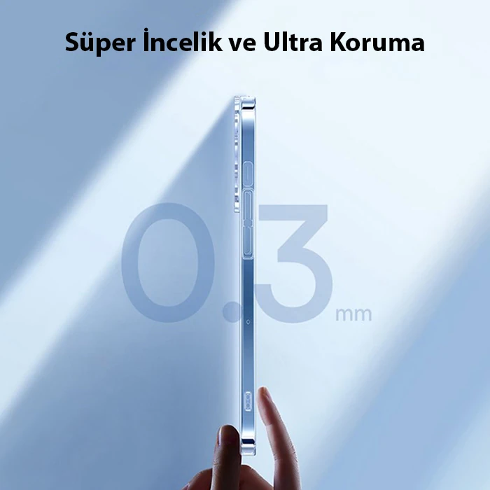 Baseus iPhone 15 Crystal Serisi Silikon Kılıf + Tempered Ekran Koruyucu Set-(5775) - Şeffaf 2