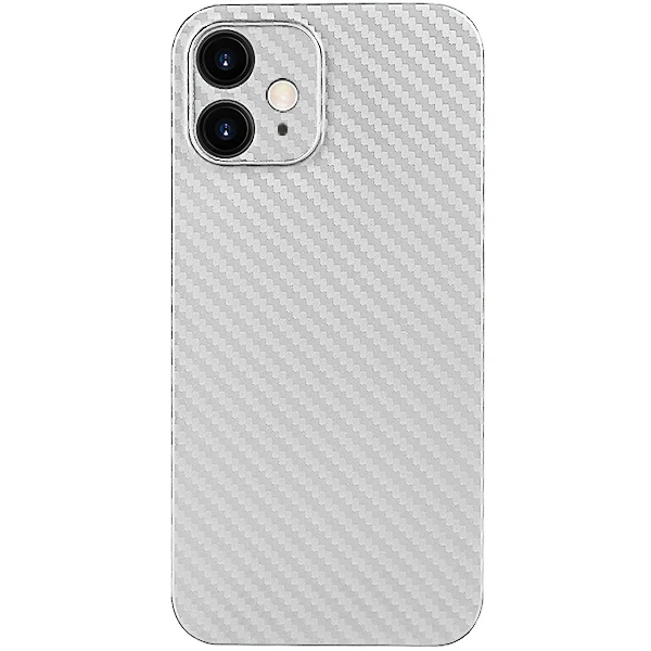 İPhone 12 Mini Luxury Renkli Tempered Arka Koruma Kamera Koruma-(5775) - Gold