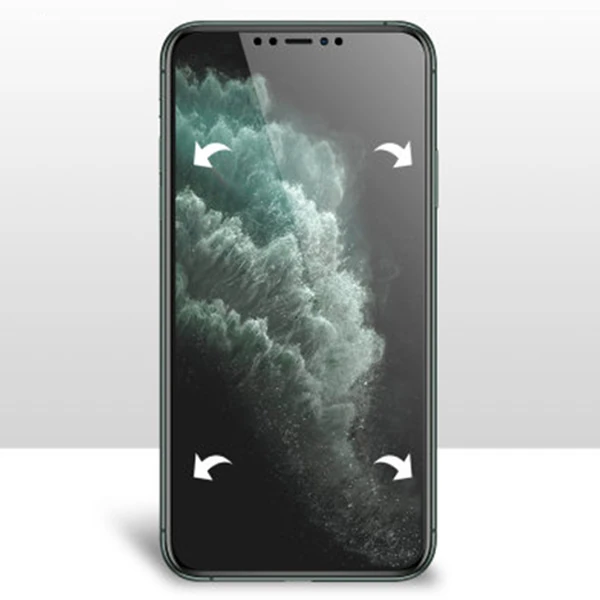 İPhone 11 Pro Film Ön Arka Full Koruyucu Membran Nano Hidrojel Koruyucu Set-(5775) - Şeffaf 2