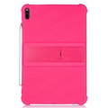 ALLY Huawei MatePad Pro 10.8 İnç Standlı Silikon Kılıf-(5775) - Mavi