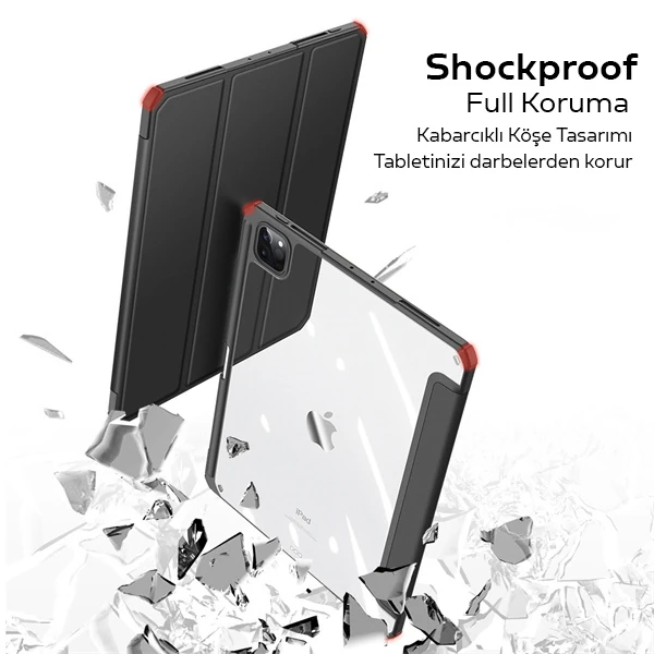 Dux Ducis iPad Pro 11 (201820202021.2022) Kılıf Kalem Bölmeli Toby Series-(5775) - Yeşil