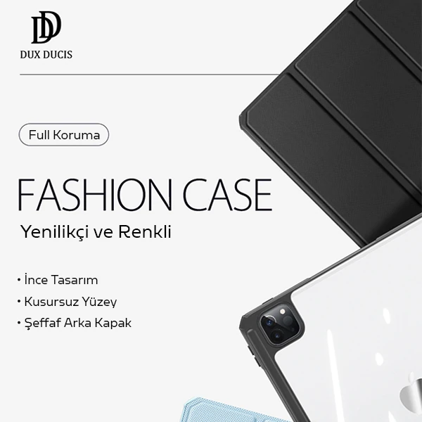 Dux Ducis iPad Pro 11 (201820202021.2022) Kılıf Kalem Bölmeli Toby Series-(5775) - Yeşil