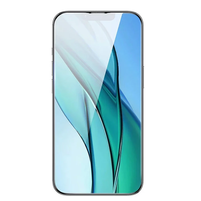 Baseus Crystal Serisi iPhone 15 Plus Full Koruma Tempered Cam Ekran Koruyucu 2 Adet Set-(5775) - Şeffaf 2