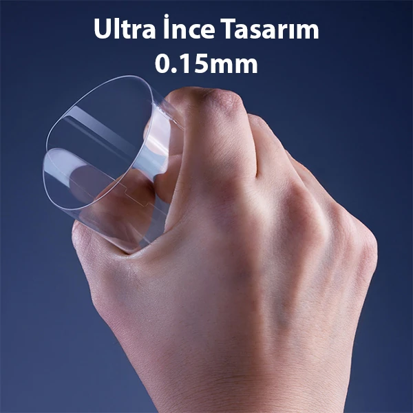 iPhone 13 6.1 Film Ön Arka Full Koruyucu Nano Hidrojel Koruyucu Set-(5775) - Şeffaf 2