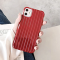 Ally İPhone 11 6.1 İnch Trunk Lines ince Soft Silikon Kılıf-(5775) - Siyah