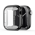 Dux Ducis Samo Series Apple Watch Ultra 49mm için Soft TPU Full Koruma Ultra İnce Silikon Kılıf-(5775) - Siyah