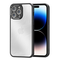 Dux Ducis iPhone 14 Pro Max Aimo Series Premium Buzlu Sert PC-TPU Kılıf-(5775) - Siyah
